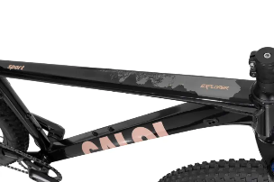 Quadro em alumínio hidroformado da Caloi Explorer Sport 2026 com cabeamento interno
